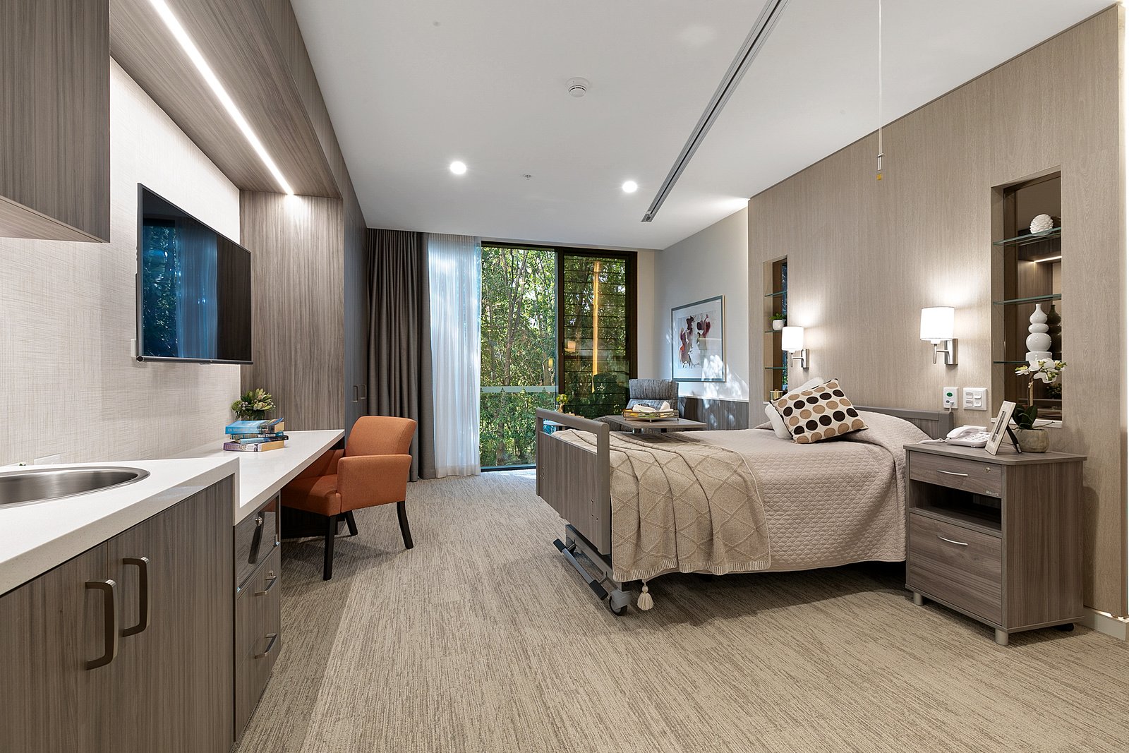 Toowoomba Aged Care Facility Curtains & Blinds by Countrywide Concepts